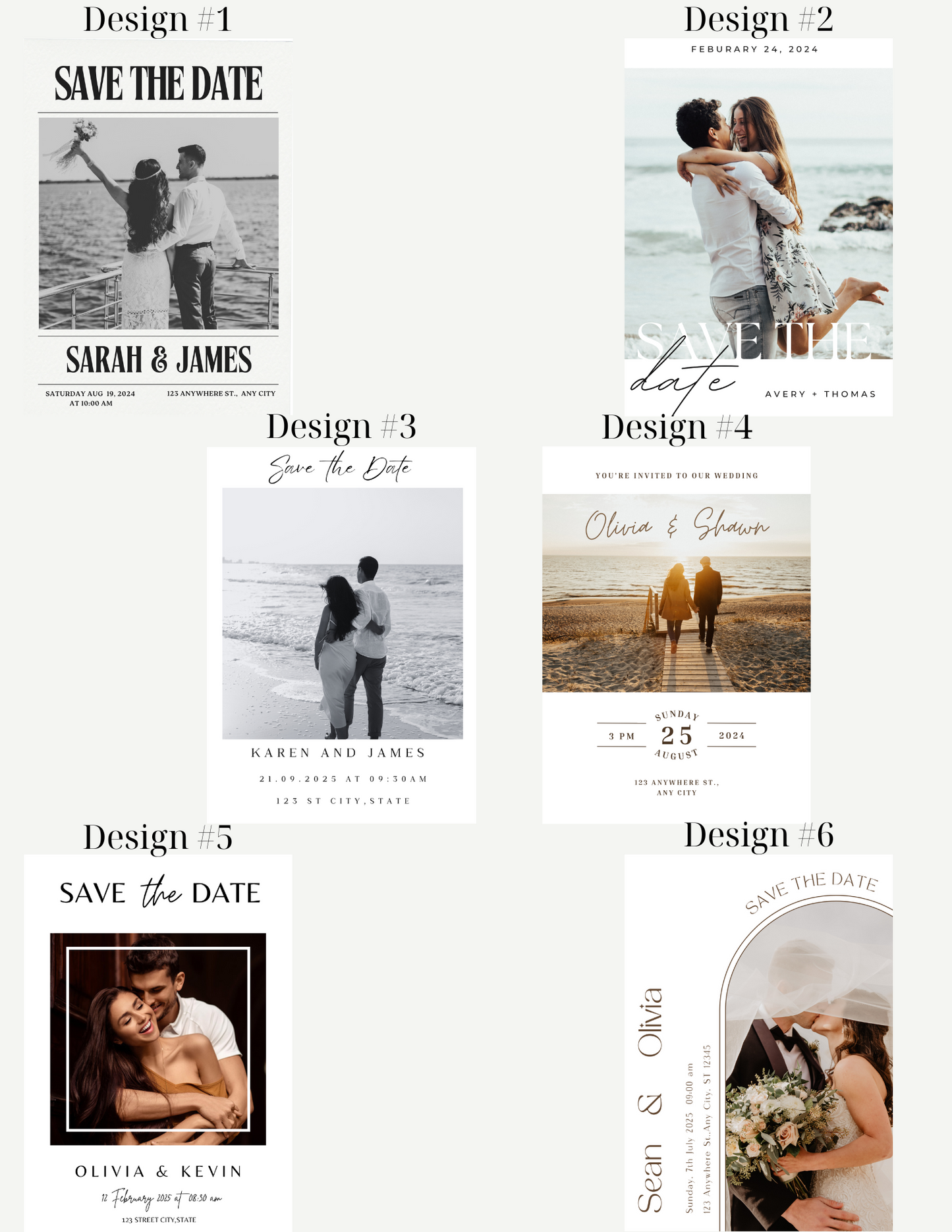 Save The Date Magnets
