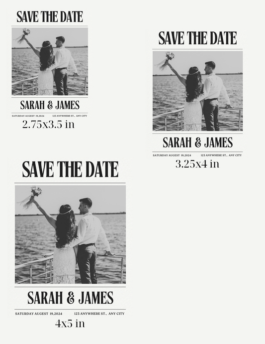Save The Date Magnets
